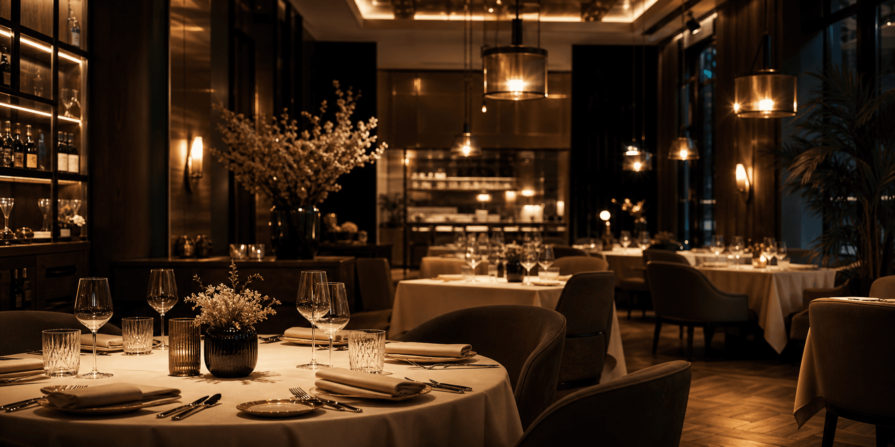 Website-Konzept für Restaurant-Website